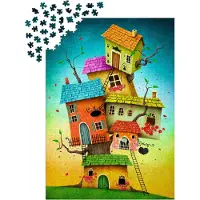 Enjoy Puzzle 1000 pièces Enjoy – Maisons de contes de fées