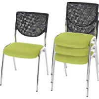 MCW Chaise visiteur H401 Empilable (lot de 4)