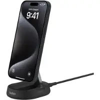 Belkin BoostCharge Pro Smartphone Noir Secteur Recharge sans fil Charge rapide Intérieure