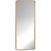 Hubsch Miroir mural en métal - laiton