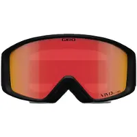 Giro Masque de Ski Giro Unisex Index 2.0 Vivid Noir Wordmark Vivid Ember