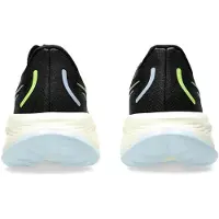 Asics 1012B599-006 Gel-Cumulus 26, chaussures de running pour femmes, couleur noir/jaune de sécurité, taille EU 44