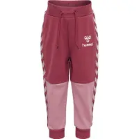 Hummel Pantalon de sport 'Olek' rose ancienne / rouge / blanc