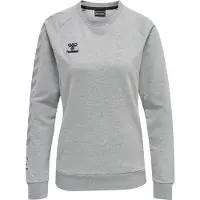 Hummel Sweat de sport gris / noir / blanc