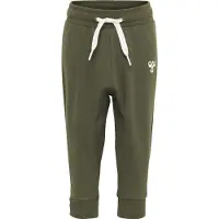 Hummel Pantalon 'Apple' olive / blanc