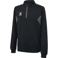 Hummel Sweat de sport 'Authentic' gris / noir / blanc