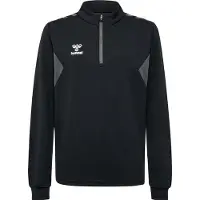 Hummel Sweat de sport 'Authentic' gris / noir / blanc