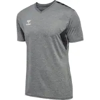 Hummel T-Shirt fonctionnel 'AUTHENTIC' pierre / noir / blanc