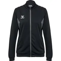 Hummel Veste de survêtement 'AUTHENTIC' gris / noir