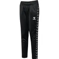 Hummel Pantalon de sport gris foncé / noir / blanc