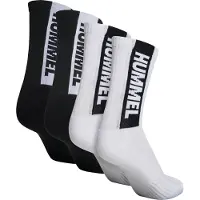 Hummel Lot de 4 paires de chaussettes Hmllegacy pour adulte
