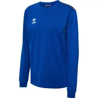 Hummel Sweat de sport 'Authentic' bleu cobalt / blanc