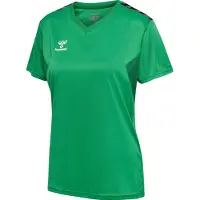 Hummel T-shirt fonctionnel 'Authentic' vert / noir / blanc