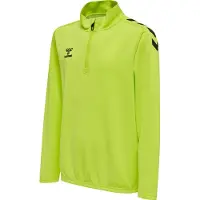 Hummel Sweat de sport 'Core' jaune fluo / gris / noir