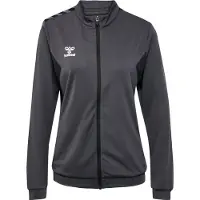 Hummel Veste de survêtement anthracite / blanc