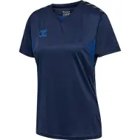 Hummel T-shirt fonctionnel 'Authentic' marine / gentiane / noir / blanc