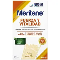 MERITENE Strength And Vitality 15x30 Gr Dietary Supplement Vanilla Clair