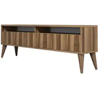 Skye Decor , Best 2 - Walnut, meuble TV, noyer, 100 % PANNEAUX DE PARTICULES MÉLAMINÉS, 150 x 50 x 30 cm