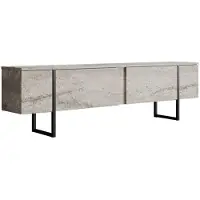 Skye Decor , Luxe - Travertin, Noir, Meubles TV, Travertin, 180 x 50 x 30 cm