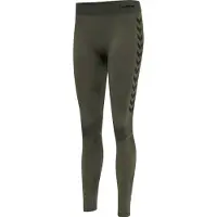 Hummel First Seamless Training Leggings Vert XS-S Femme