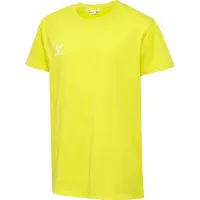 Hummel T-Shirt 'Go 2.0' jaune / blanc
