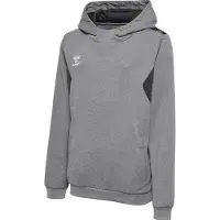 Hummel Sweat de sport 'Authentic' gris chiné / noir / blanc