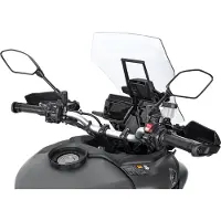 Givi Yamaha Tracer 9 21 Support Bar Behind Dome Argenté