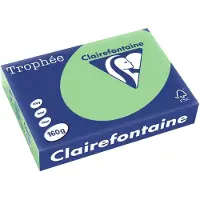 Clairefontaine TROPHEE - Vert nature - A4 (210 x 297 mm) - 160 g/m² - 250 feuille(s) papier uni