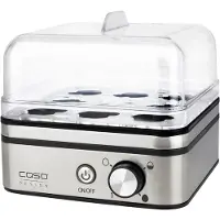 Caso E9 - Cuiseur à Oeufs - 400 Watt - acier inoxydable