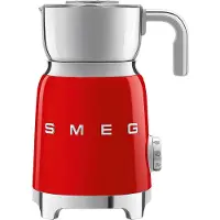 Smeg Mousseur à Lait MFF01RDEU Rouge