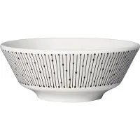 Arabia Mainio Sarastus Bowl, 13 cm, Saladier + bol, Noir, Multicolore, Blanc