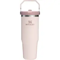Stanley IceFlow Flip Straw Tumbler bouteille d’eau en acier inoxydable Rose Quartz 890 ml