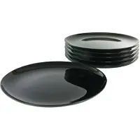 Luminarc Assiette À Pizza Noire D32cm