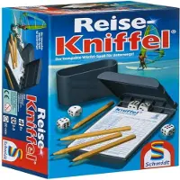 Schmidt Spiele Jeu de dés de voyage Kniffel avec bloc supplémentaire 49091