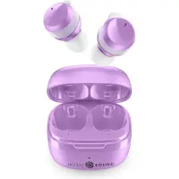 Music Sound Flow Casque sans fil intra-auriculaire Appels/musique Bluetooth Violet