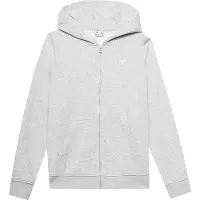 4F Femmes, Pull-over, Sweat-shirt femme F0956 cool gris clair chiné 4FWSS24TSWSF0956 27M S, Gris, (S)