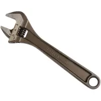 Bahco Ajustable Central Knurled With Finish Pliers English 205 Mm Engländer Silber Silber One Size
