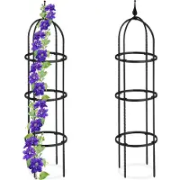 Relaxdays 2x support pour plantes grimpantes (25 cm, 25 cm)