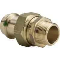 Viega Raccord Sanpress 2265 35xR 1 1/4, RG o Sil-br, fl., SC-Con. (Raccord de tuyauterie)