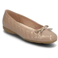 Geox Annytah B Ballet Pumps Beige,Marron EU 39 Femme