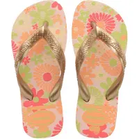 Havaianas Tongs enfant KIDS FLORES filles - Rose - 29 / 30