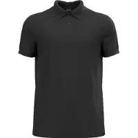 Odlo Ascent Natural Short Sleeve Polo Noir 2XL Homme
