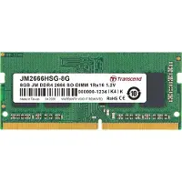 Transcend JetRam JM2666HSG-8G module de mémoire 8 Go 1 x 16 Go DDR4 2666 MHz