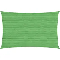 vidaXL Voile d'ombrage 160 g/m² Vert clair 3x6 m PEHD