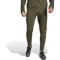 Adidas Pantalon de sport 'Squadra 25' kaki / orange foncé / noir