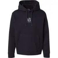 Armani Exchange pour homme. XM000369AF10818UB101 Sweat décontracté bleu marine (S), Casuel, Coton