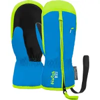 Reusch Gants de sport 'Ben' bleu / jaune fluo / noir