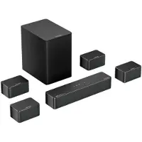 OEM Système audio surround à 7.1 canaux avec barre de son pour téléviseur, home cinéma,via application, sans fil