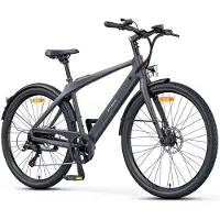 ENGWE N1 Air ST - Vélo électrique 28" - Autonomie 100km - Batterie 36V10Ah - Moteur 250W - Cadre en fibre de carbone, Gris