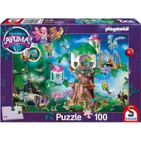 Schmidt PLAYMOBIL : Ayuma - La forêt magique des fées (100 pièces)
